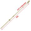 5ft Wooden Flag Pole Kit Light Wood Flag Pole & Bracket Kit PREMIUM QUALITY