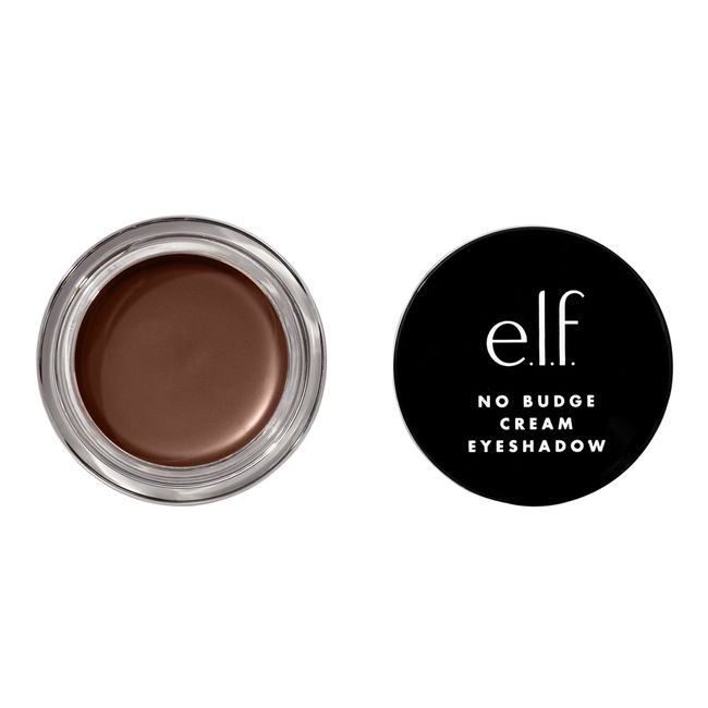 e.l.f. No Budge Cream Eyeshadow, 3-in-1 Lidschatten, Primer & Liner Mit Faltenresistenter Farbe & Haltekraft, Vegan & Tierversuchsfrei, Sand Dune, 4,2 g