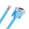 DTECH DB9 to RJ45 Console Cable Cisco Device Management Serial Adapter (6 Feet, Blue)