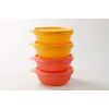 Tupperware Salad bowl 300ml red (2) + orange (2) 36773