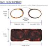 REAVEE 2 Pack Pinch Nose Clip on Reading Glasses Armless for Men Women, No Temple Slim Compact Readers Ultra Thin with Mini Portable Case, Black and Tortoise +2.5