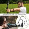 DEWIN Archery Recurve Bow Stringer, Bow Cocking Device Reflex Bow Longbow Stringer String Shooting Aid Cocking Rope Device Archery Accessory