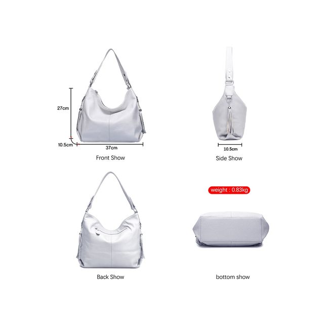 Shoulder Bags for Women Soft Leather Tassel Luxury Handbags