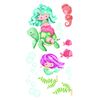 Borders Unlimited Magical Mermaids Jumbo Applique Set Wall Decals, Multi