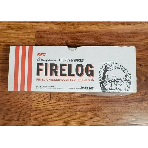 KFC Limited Edition 11 Herbs and Spices Firelog by Enviro-log