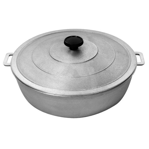 Uniware 9900 Super Quality Aluminum Caldero,Dutch Oven,2 QT,Silver (20cm (7.9-Inch))