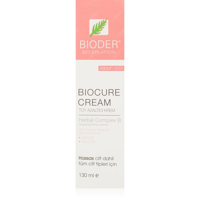 Bioder Biocure Cream - Tüy Azaltıcı Vücut Kremi 130ml