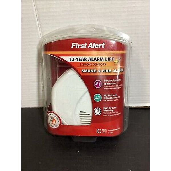 First Alert Smoke and Fire Alarm 10 Year Battery SA3210