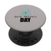 Data Security Encryption Hacker Padlock Data Privacy Day PopSockets Swappable PopGrip