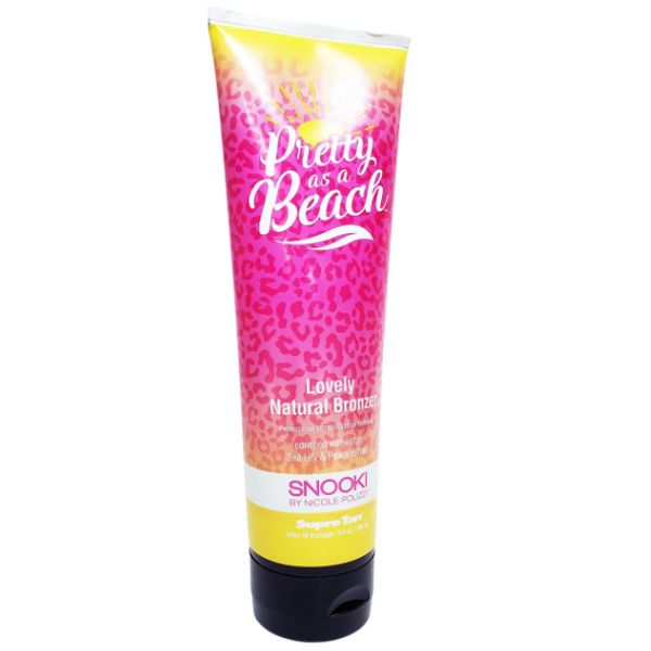 SNOOKI PRETTY AS A BEACH 9OZ  by SUPRE Tanni Lotion