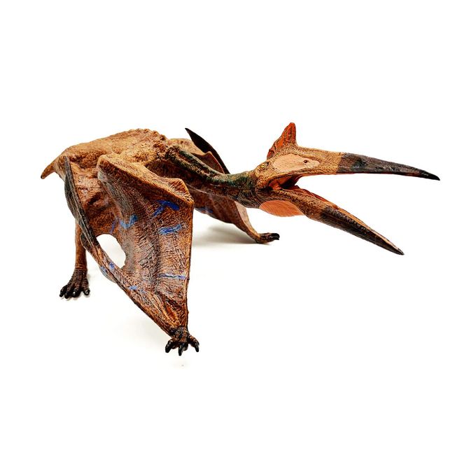 Gemini & Genius 3pcs Pterodactyl Action Figures Realistic Flying Dinosaur  Pteranodon Dino Toys Pterosaur Model Toys Cake Toppers Set for Kid