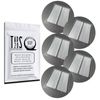 Large Strips for zits blemishes  RECTANGULAR STRIPS, FACE SURFACE PATCHES tads20