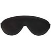 Black Leather Blindfold with Padded Inside