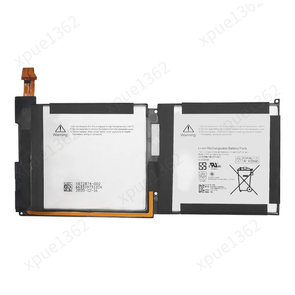 Replacement Battery P21GK3 For Microsoft Surface RT 1st Gen 1516 Tablet 4120mAh