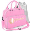 MusicaliTee Irish Gaelic Dancing - Dancer Celtic Knot - PINK - Personalised DUO DANCE & Drawstring Bags