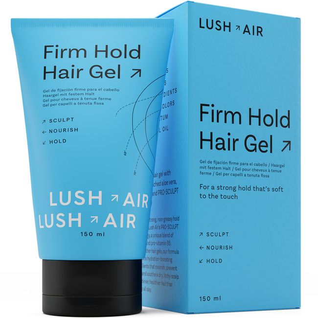 𝗪𝗜𝗡𝗡𝗘𝗥 𝟮𝟬𝟮𝟯* Hair Gel for Men Strong Hold and Non Greasy Styling Gel, Hair Styling Gel for Hydration, Studio Hair Gel for Repairing Dry Scalp and Hair, 150 ml