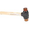 VAUGHAN Split Head Hammer, Quickly Change Face And Handle, Shock Transfer, SH125, VN58710