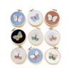 Embroidery Thread in 12pcs,Gradient Blue Polyester Threads,Cross Stitch Threads,Sewing Thread,Bracelet Thread for Sewing,Knotting and Crafting