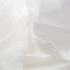 Basic Sense Sheer Shimmer Iridescent Shawl Wrap (100 x 21.5), Ivory