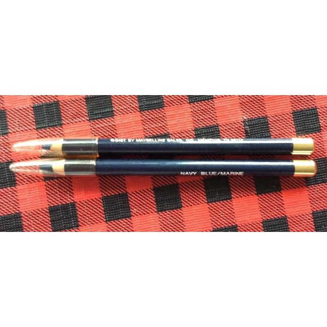 Lot Of 3 Maybelline Expert Eyeliner - Navy Blue