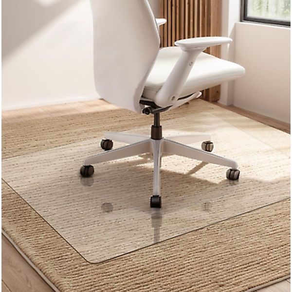 Office Chair Mat for Carpet, 47"X32" Heavy Duty (1/7" Inches Thick) Floor Mat fo