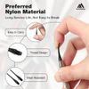 flintronic Plastic Dart Tips, 200 PCS Dart Tip Replacement Tips, 2BA Standard Thread, Soft Dart Tips, Premium Replacement Dart Accessory, Black
