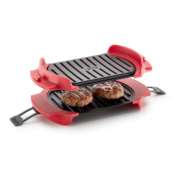 Lekue Microwave Grill, Red, Steel