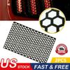 2PCS Headlight Tail Light Lamp Decor Trim Honeycomb Self-Adhesive Sticker Decals