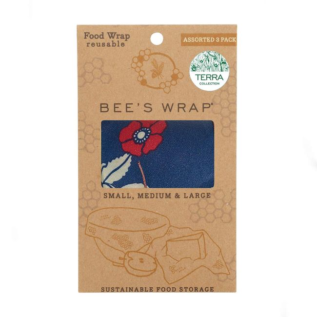 Mitsuke Wrap Set of 3, Small, Medium, Large, Beaded Wraps (Botanical)