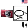 Canon PowerShot A3500 10.0 MP Digital Camera USB Cable Transfer Cord Replacement