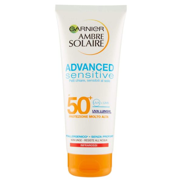 GARNIER Ambre Solaire Fp50 Advanced Sensitive 200 Ml. Solar Products