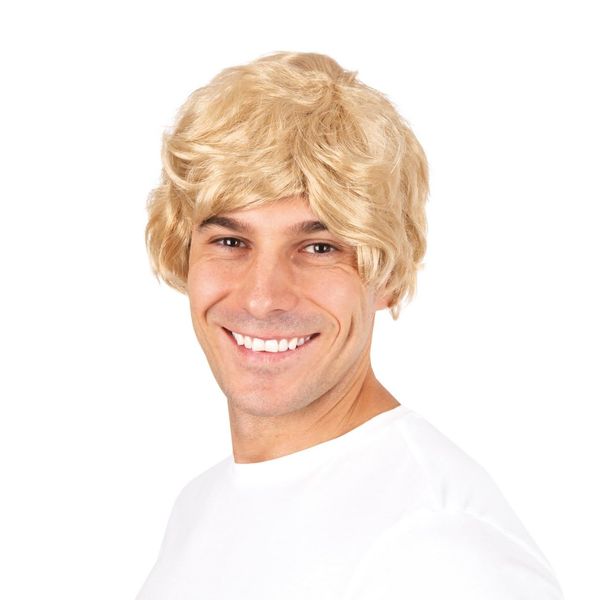 P 'tit clown Nick – Men Short Wig – Blonde