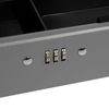 BARSKA 10 Inch Cash Box Medium Safe w/ Combination Lock in Grey, CB11786
