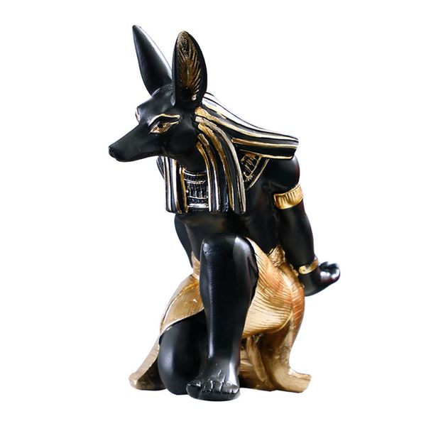 PIENSE Smartphone Stand Holder, Tabletop, Rechargeable, Portable, Egypt, Anubis, Animal, Dog, Interior, Object, Wine Holder (1 Piece)