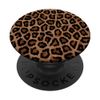 Cell Phone Button Holder Pop Out Knob Brown Leopard Print PopSockets Adhesive PopGrip