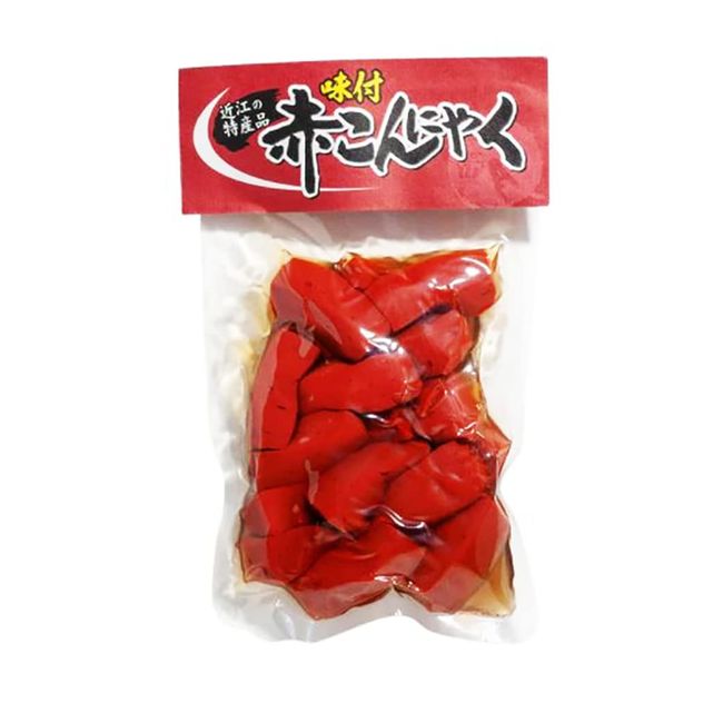 Shiga Prefecture Souvenir Red Konnyaku (Flavored) 7.1 oz (200 g)