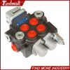 2 Spool 11GPM Hydraulic Control Valve Double Acting Tractor Loader W/Joystick