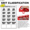 125 mm Professional Sanding Discs Storage Bins - 10 Box Set for Efficient Organization, Offset Snap-On Connection, Grit Classification, Space-Saving Design and Versatile Application - Red