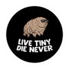 Water Bear Live Tiny The Never Science Tardigrade PopSockets with Interchangeable PopGrip