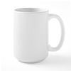 CafePress Scrapbook Chick Large Mug 15 oz (444 ml) Ceramic Coffee Mug