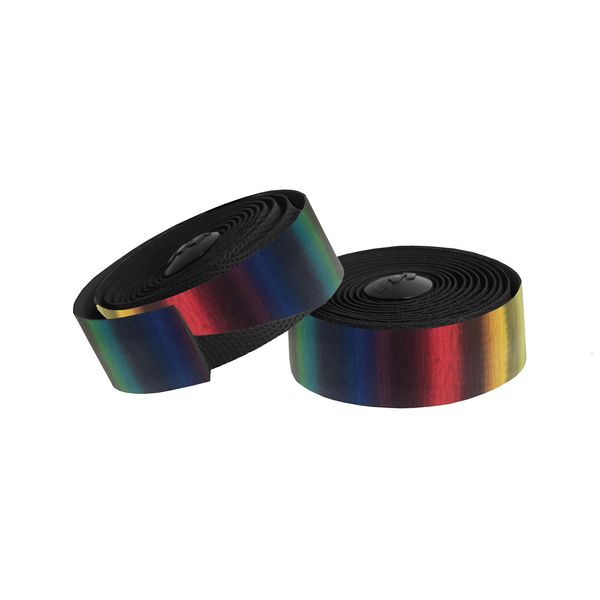 Massi Dual Wave, Road Handlebar Tape, Black Rainbow