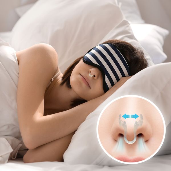 Body Pick Wrap Anti-Snoring Device Medical Nasal Dilator Alternative to Positive Airway Pressure Device Set of 2