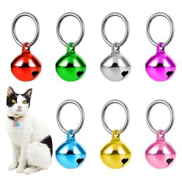 24 Pcs Cat Bells, Dog Cat Bell for Collar with Loud Crisp Sound, Pet Bells for