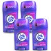 Lady Speed Stick Invisible Dry Antiperspirant & Deodorant, Shower Fresh, 1.4 Ounce (Pack of 4)