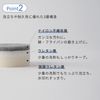 Marna Kitchen Sponge Refill, Suction Cup Type, POCO Navy