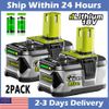 2PACK 8Ah For RYOBI P108 One Plus 18V 18Volt High Capacity  Lithium-Ion Battery