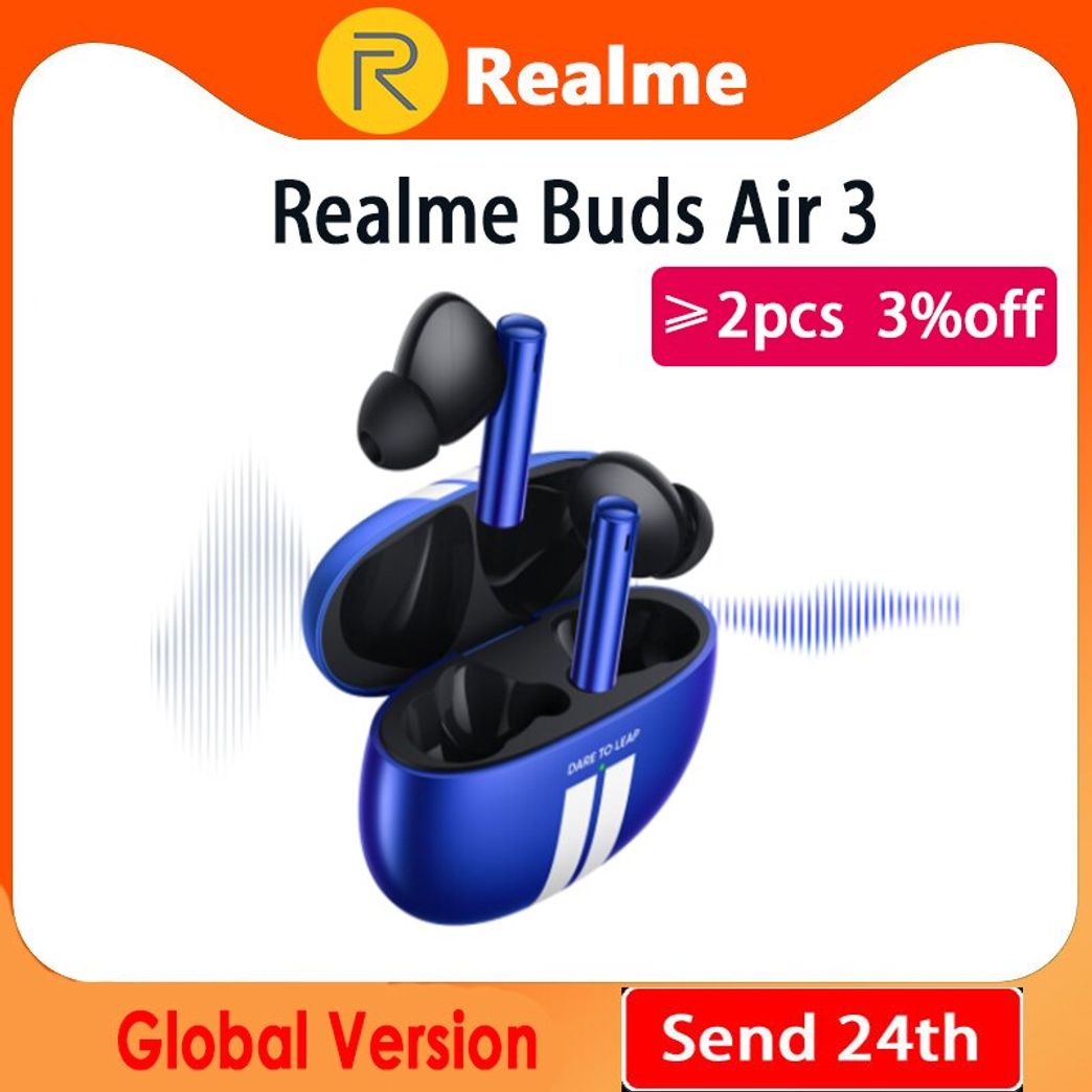 Accessible High-Power Earbuds : Realme Buds Air 3 Neo