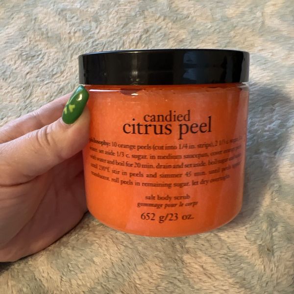 Philosophy Candied CITRUS PEEL Salt Body Scrub 23oz New And Sealed Rare HTF!!