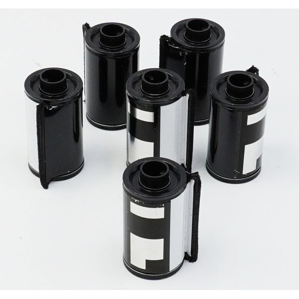 35mm Reusable Film Cartridges x 6 - DX400/ISO Coded