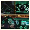 sourcingmap 5pcs 12V Green T3 Car Wedge LED Dash Gauge Instrument Panel Light